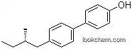 Molecular Structure of 112231-66-0 ((S)-(+)-4'-(2-Methylbutyl)-[1,1'-biphenyl]-4-ol)